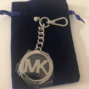 Michael Kors logo keychain